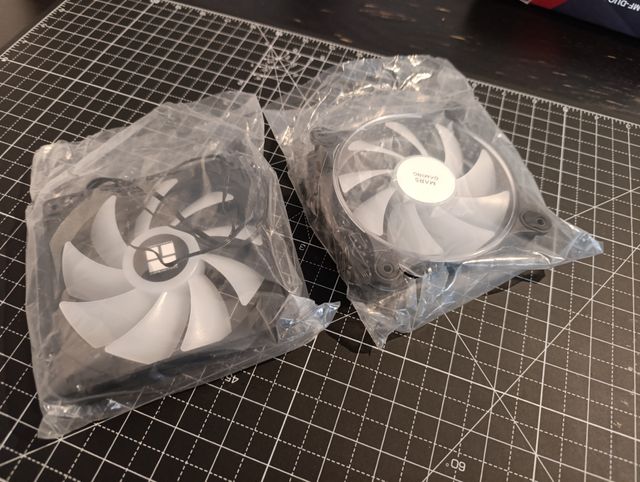 2 Ventiladores MARS GAMING 120mm RGB