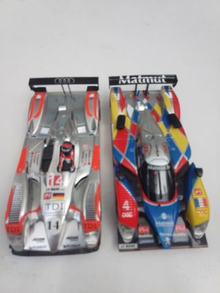 Coches escala 1:32 Audi & Peugeot