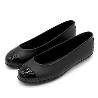 Bailarinas negras de charol