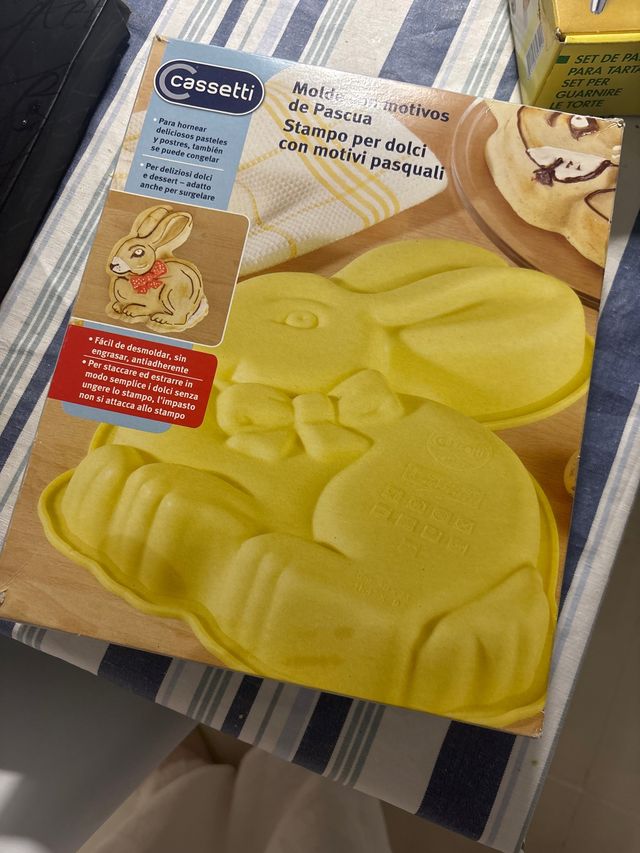 Molde silicona conejo Cassetti