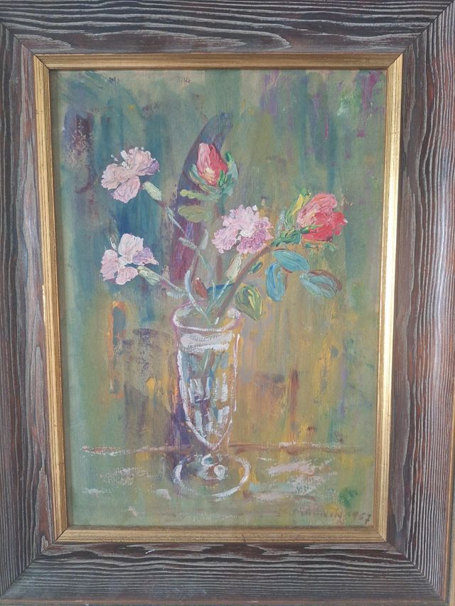 Cuadro Óleo sobre Tablero