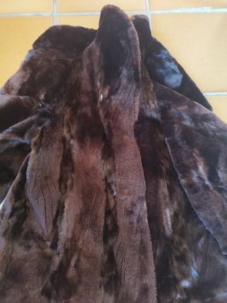 Chaquetón pelo marrón