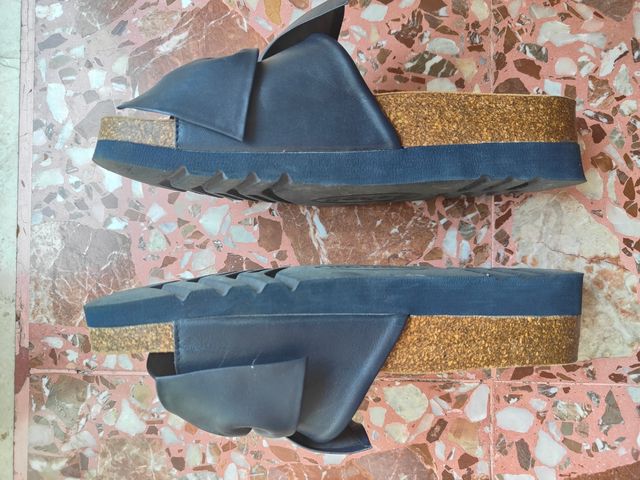 Ciabatte Dr Scholl blu, n. 37