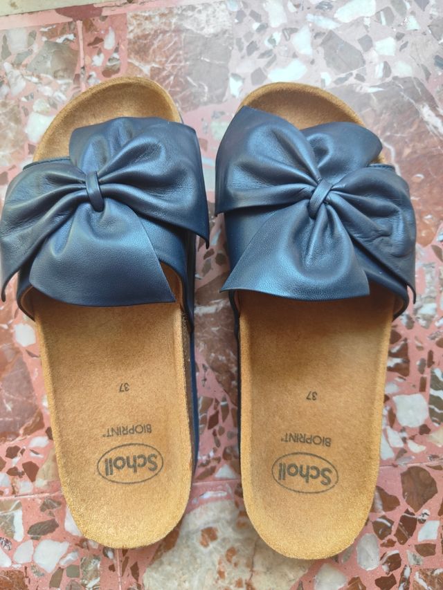 Ciabatte Dr Scholl blu, n. 37