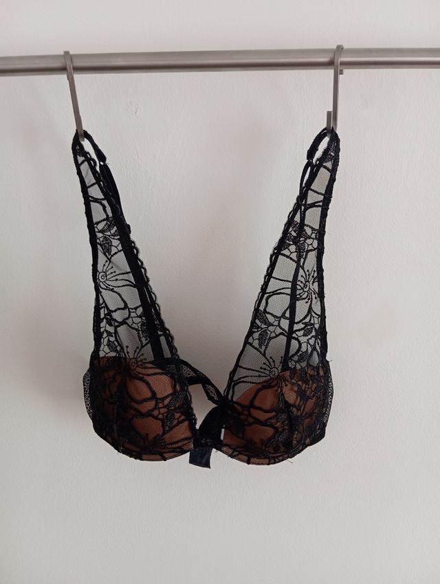 3 Sujetadores Tezenis encaje