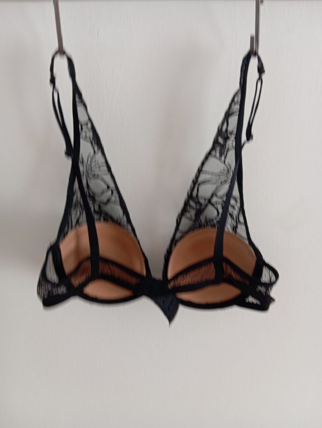 3 Sujetadores Tezenis encaje