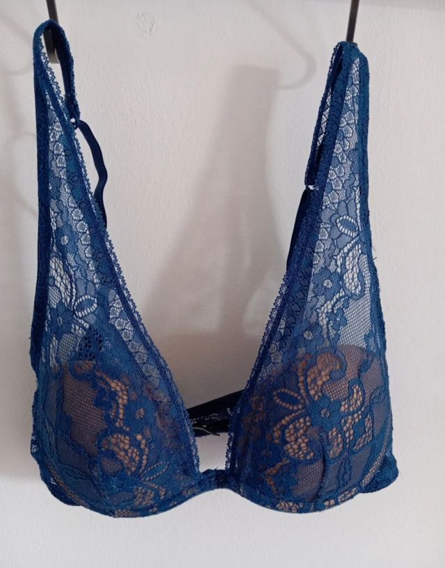 3 Sujetadores Tezenis encaje