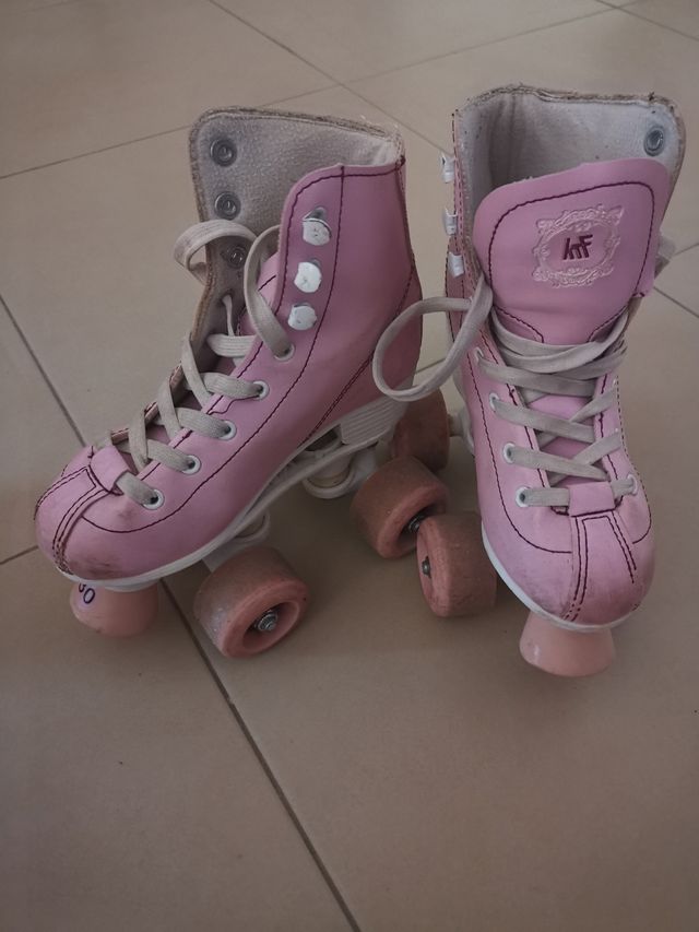 Patines niña rosa