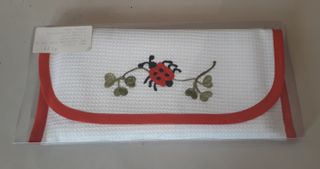 Set Colazione Nido Ape 3pz - Tovaglia ricamata