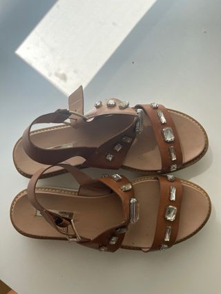 Sandalias Stradivarius Marrón 39