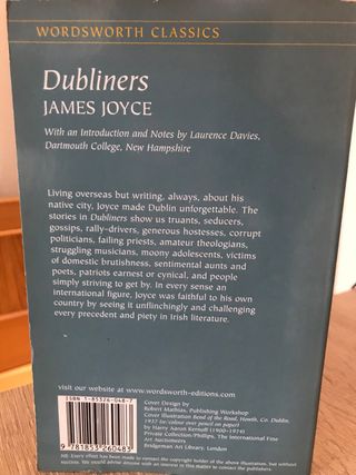 Dubliners. En inglés.