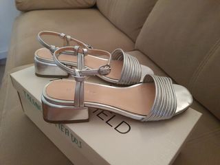 Sandalias ANNA FIELD Plata 36