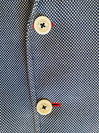 Americana El Ganso 4XL - Azul/Roja