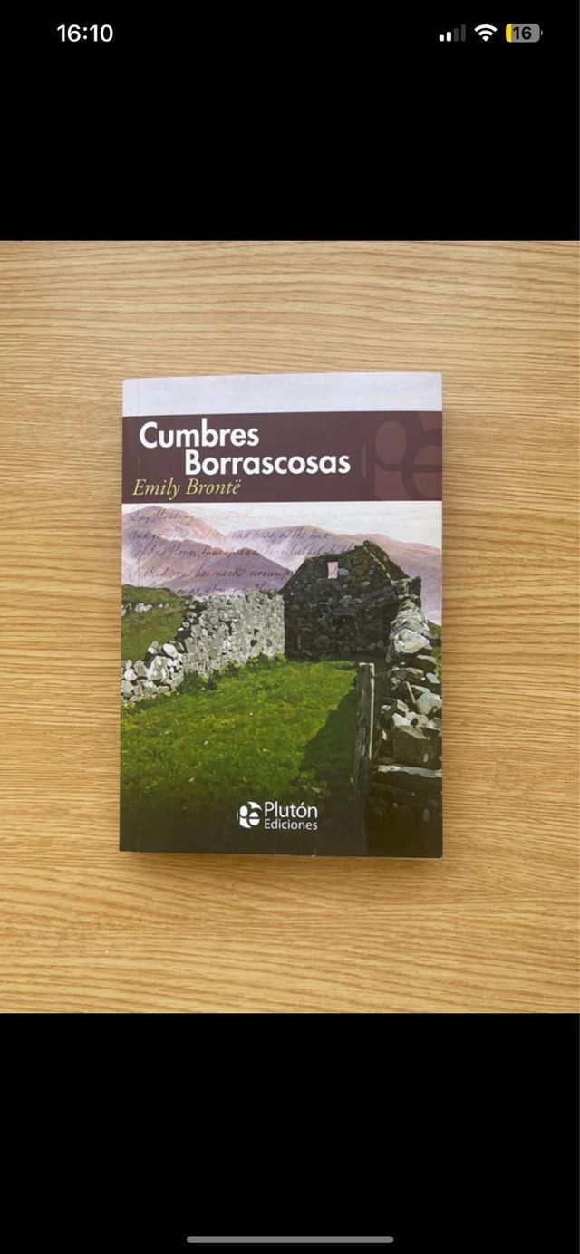 Cumbres borrascosas de Emily Bronte