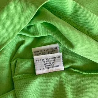 Polo Ralph Lauren Uomo L Comfort Verde lime Cotone