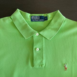 Polo Ralph Lauren Uomo L Comfort Verde lime Cotone