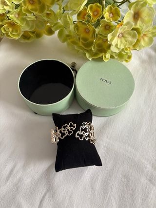 Brazalete Tous osos plata