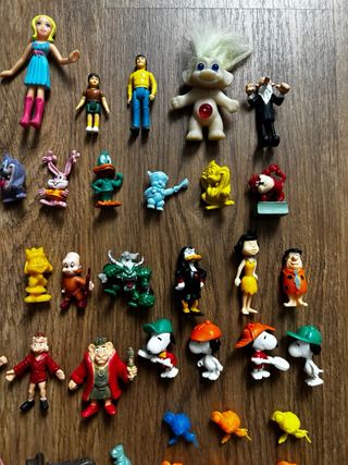 Lote figuras vintage retro