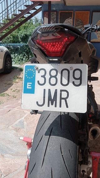 Yamaha mt07 carbono A A2