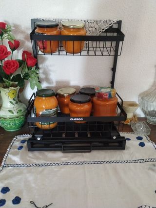 Organizador metálico cocina y baño