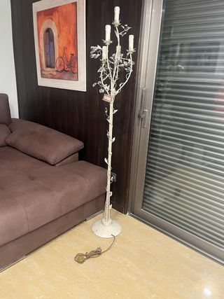 Lampara pie Schuller Verdi 5 luces