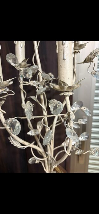 Lampara pie Schuller Verdi 5 luces