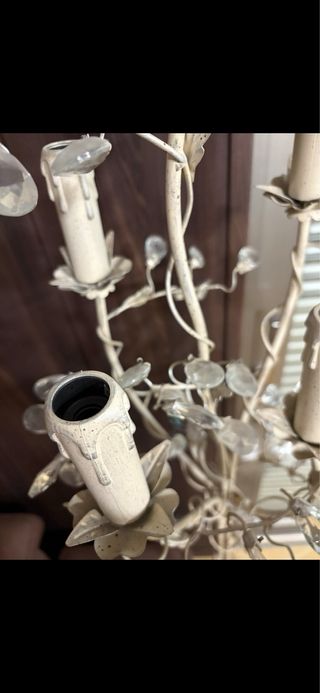 Lampara pie Schuller Verdi 5 luces