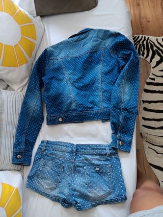 Conjunto vaquero lunares - Talla 36