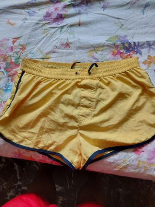 Bañador amarillo mujer