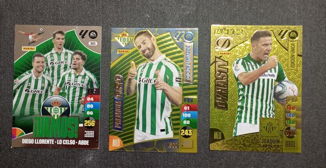 Adrenalyn XL - Real Betis - 3 cartas