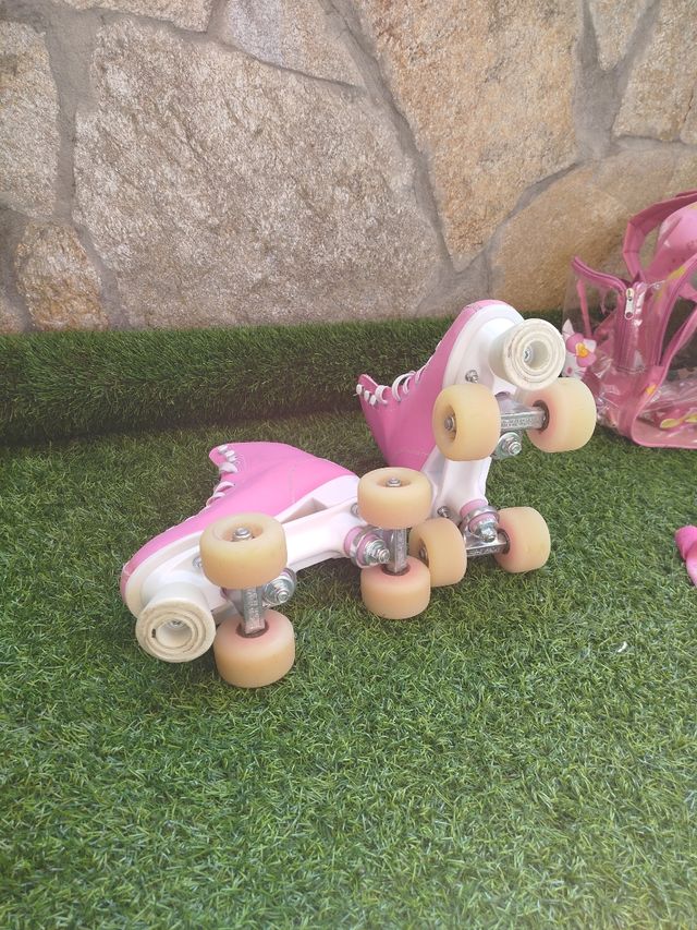 Patines Hello Kitty c/ casco