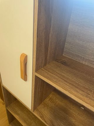 Librería infantil - Madera - Blanco/Marrón