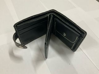 Cartera Piel Negra