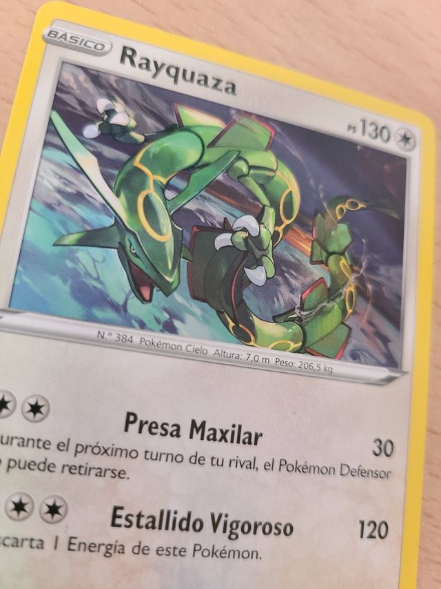 Rayquaza - Carta Pokemon McDonald's