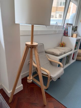 Lámpara trípode Ikea - Blanca