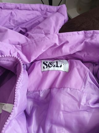 Mono nieve niña talla 27