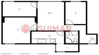 Piso en venta en Sant Ildefons en Cornellà de Llobregat