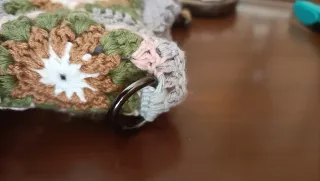 Bolso crochet multicolor