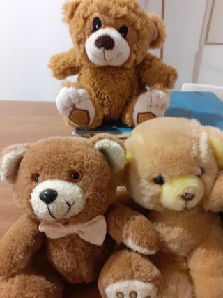 4 Peluche Orsetti Vintage