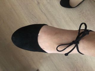 Tacones Unisa negros -talla 40