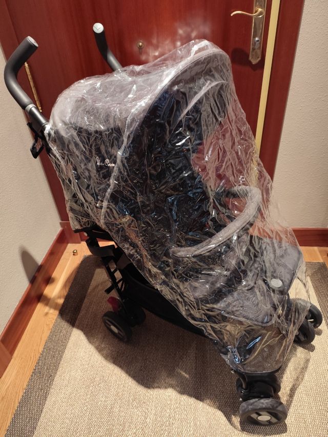 Carrinho Dobrável Cruzado Prata