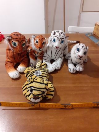 5 Peluche Tigri - NUOVI