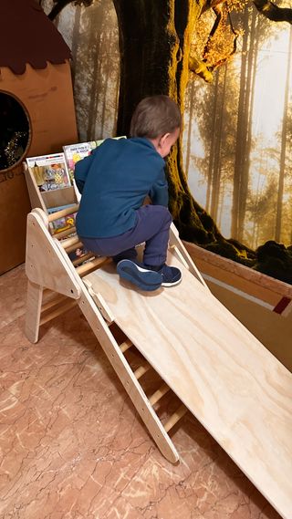 KIT MONTESSORI infantil triángulo/pikler/arco/ramp