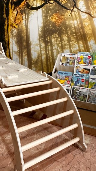 KIT MONTESSORI infantil triángulo/pikler/arco/ramp