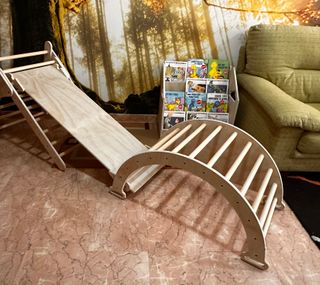 KIT MONTESSORI infantil triángulo/pikler/arco/ramp