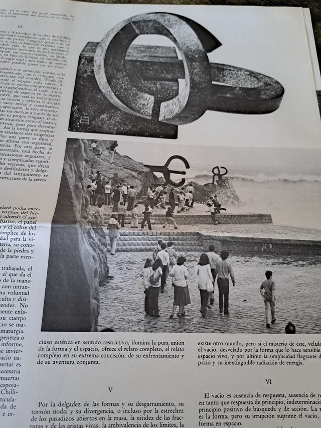Catálogo exposición Chillida 1972
