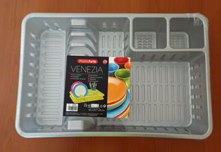 Escurreplatos PlasticForte Venezia Gris