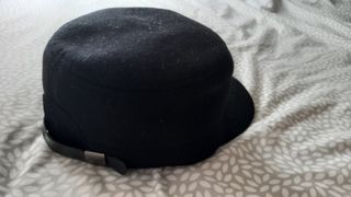 Gorra militar negra invierno mujer