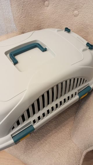 Transportadora animal verde