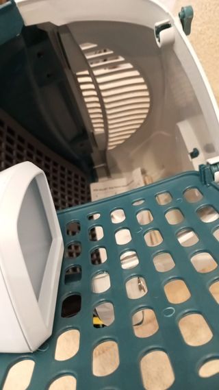 Transportadora animal verde